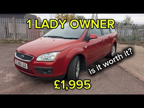 19 Year Old Ford Focus Auto - SOLD IN 5 MINS