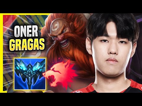 ONER IS SO CLEAN WITH GRAGAS! - T1 Oner Plays Gragas JUNGLE vs Xin Zhao! | Season 2022