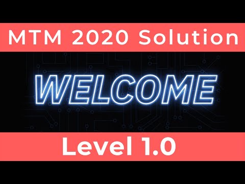 Welcome to Master the Mainframe | Level 1.0 solution of IBM MTM 2020