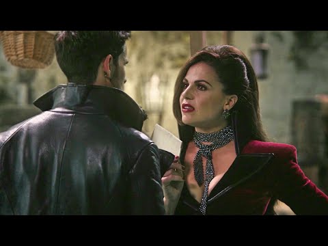 Once Upon A Time 7x07 Opening Scene - Hook Concludes A Deal With The Evil Queen In Wish Realm Scene