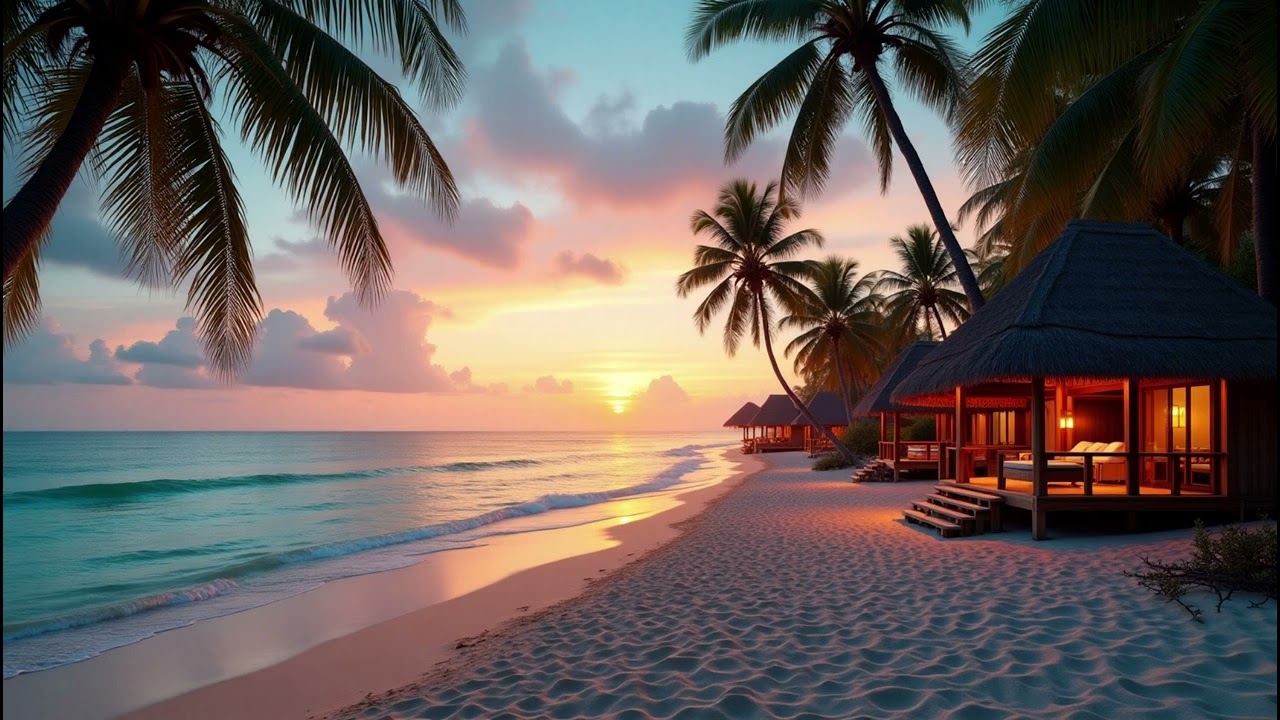 Chill Lofi Beats ☀️🏖️ Beach lo-fi Piano Beats/Study & Relax Music 3 HOURS