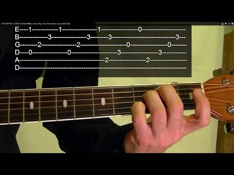 Guitar Lesson - METALLICA - Fade to Black - ( 1 of 3 )  With Printable Tabs