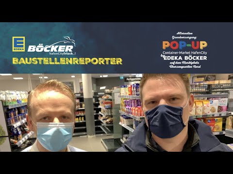 EDEKA Böcker HafenCity #3 Den Markt ausräumen...