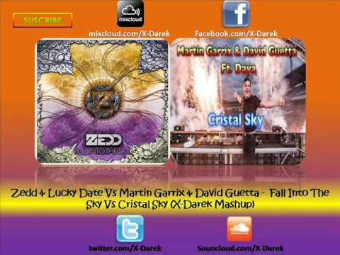 Zedd Vs Martin Garrix & David Guetta -  Fall Into The Sky Vs Cristal Sky (X-Darek Mashup)