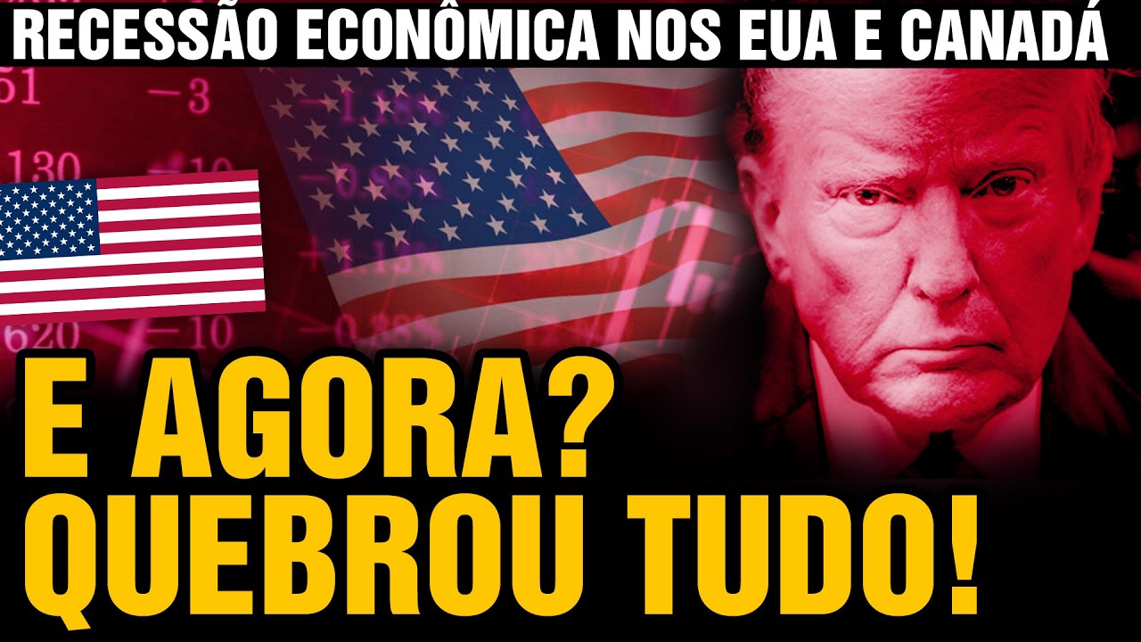 A GUERRA Tarifária dos EUA vai causar RECESSÃO ECONÔMICA Global? Vai quebrar o Mundo? O que fazer?