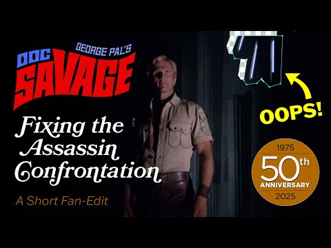 Doc Savage (1975) Fixing the Assassin Confrontation (FAN EDIT)