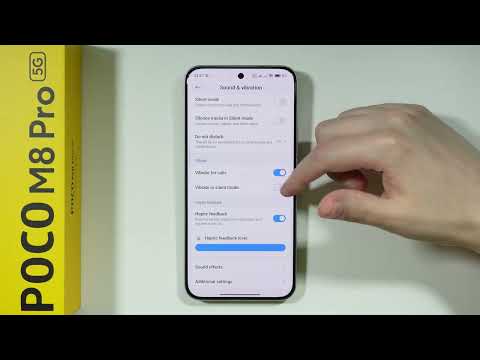 POCO M8 Pro 5G: How to Find & Manage Vibration Settings