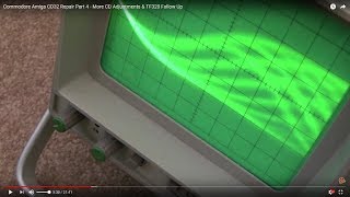 Commodore Amiga CD32 Repair Part 4 - More CD Laser Adjustments & TF328 Expansion Follow Up