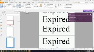 How to open Expired pdf