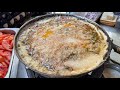 30 Eggs Giant Omelette Of Delhi Rajeev Bhai Ka Mashoor Omelette Indian Street Food