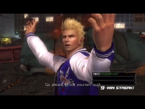 DOA5LR Jacky Gameplay vs the world