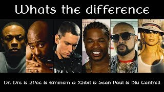 Dr. Dre &amp; 2Pac ft. Eminem &amp; Xzibit &amp; Sean Paul &amp; Blu Cantrell - What&#39;s the Difference