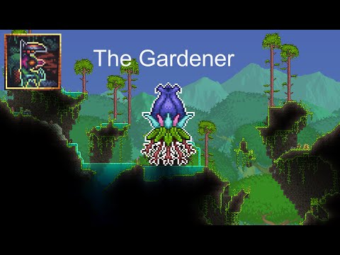 (Old) Terraria Edorbis Mod - The Gardener Boss Fight (Expert Mode)