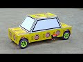 How To Make Easy Matchbox Care At Home Diy Matchbox Dc Motor Toy Car Simple Diy Awesome Car