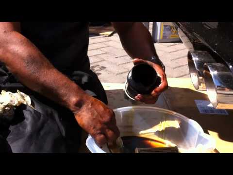 Porsche 997 Service (oil filter change)