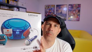 Lenco SCD-650 - tragbares CD-Radio - Kinder-Boombox - USB & Mikrofon - JetLoneStarr