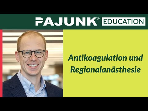 Antikoagulation und Regionalanästhesie [WEBINAR]