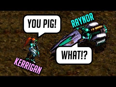 Starcraft Remastered: Kerrigan Reads Raynor's Dirty Thoughts