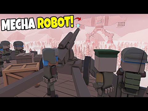 Super Fortress Under Siege by MECHA ROBOT!? - Ancient Warfare 3