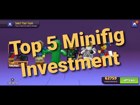 Top 5 Minifigs You Won't Regret - Lego Legacy Heroes Unboxed