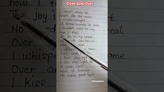 over And Over song by Nana Mouskouri#overandover #nanamouskouri #lyrics #songlyrics