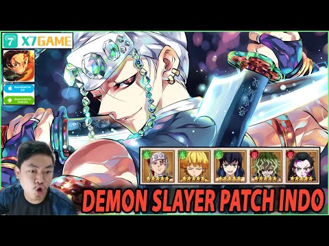 🎮🎮DEMON SLAYER X7GAME!! 30X GACHA PALING HOKI ABAD INI! FREE AKAZA & RENGOKU PILAR API!!
