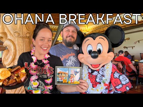 The Most EXPENSIVE Breakfast At Disney World | Ohana Character Dining At The Polynesian!