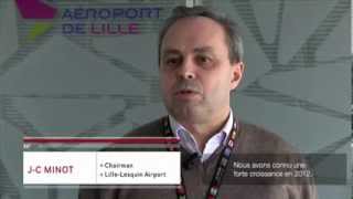 Jean-Christophe Minot : managing director of Lille-Lesquin Airport