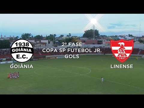 Gols - Goiânia 3 x 2 Linense - Copa São Paulo Futebol Jr. - 13/01/2015