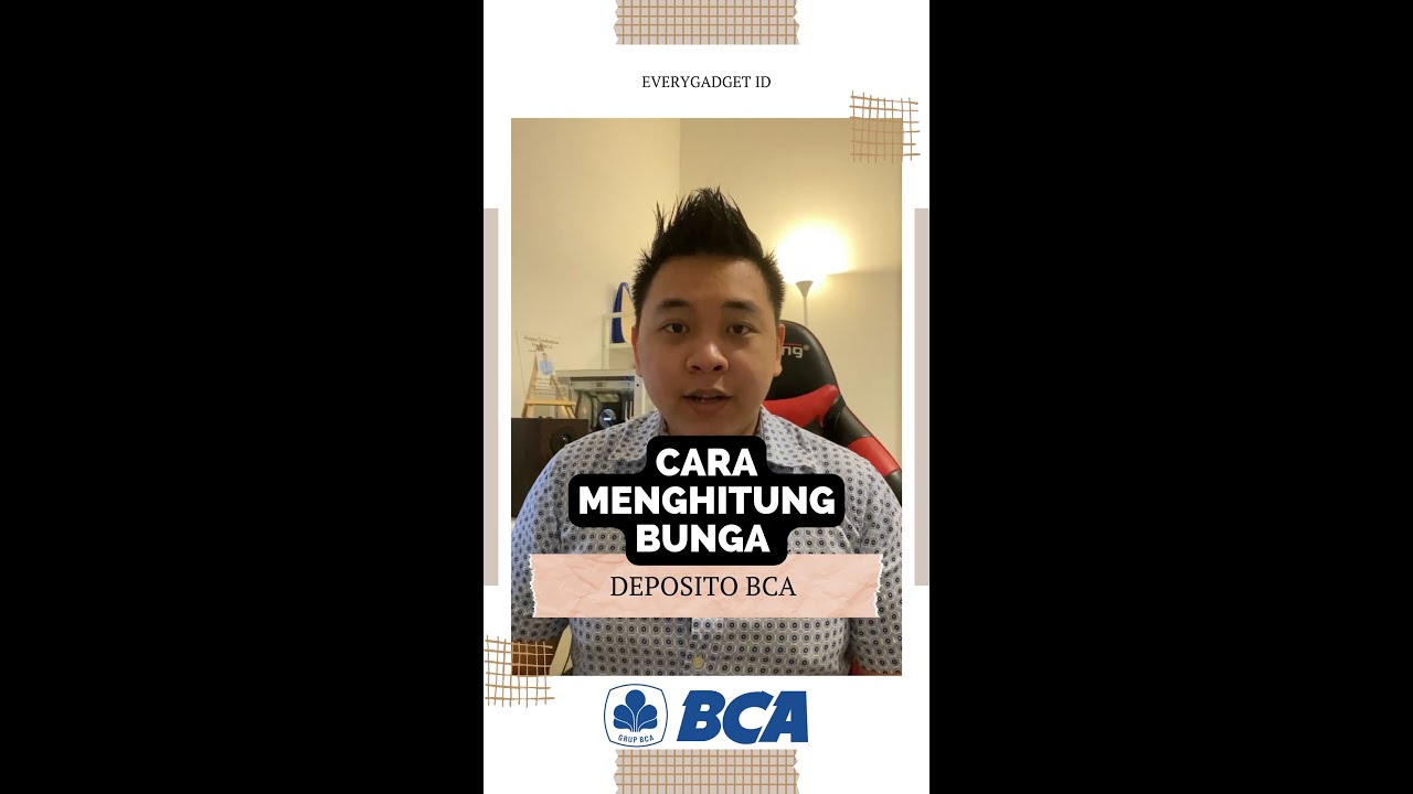 Cara Menghitung Bunga Deposito BCA #bca #depositobca