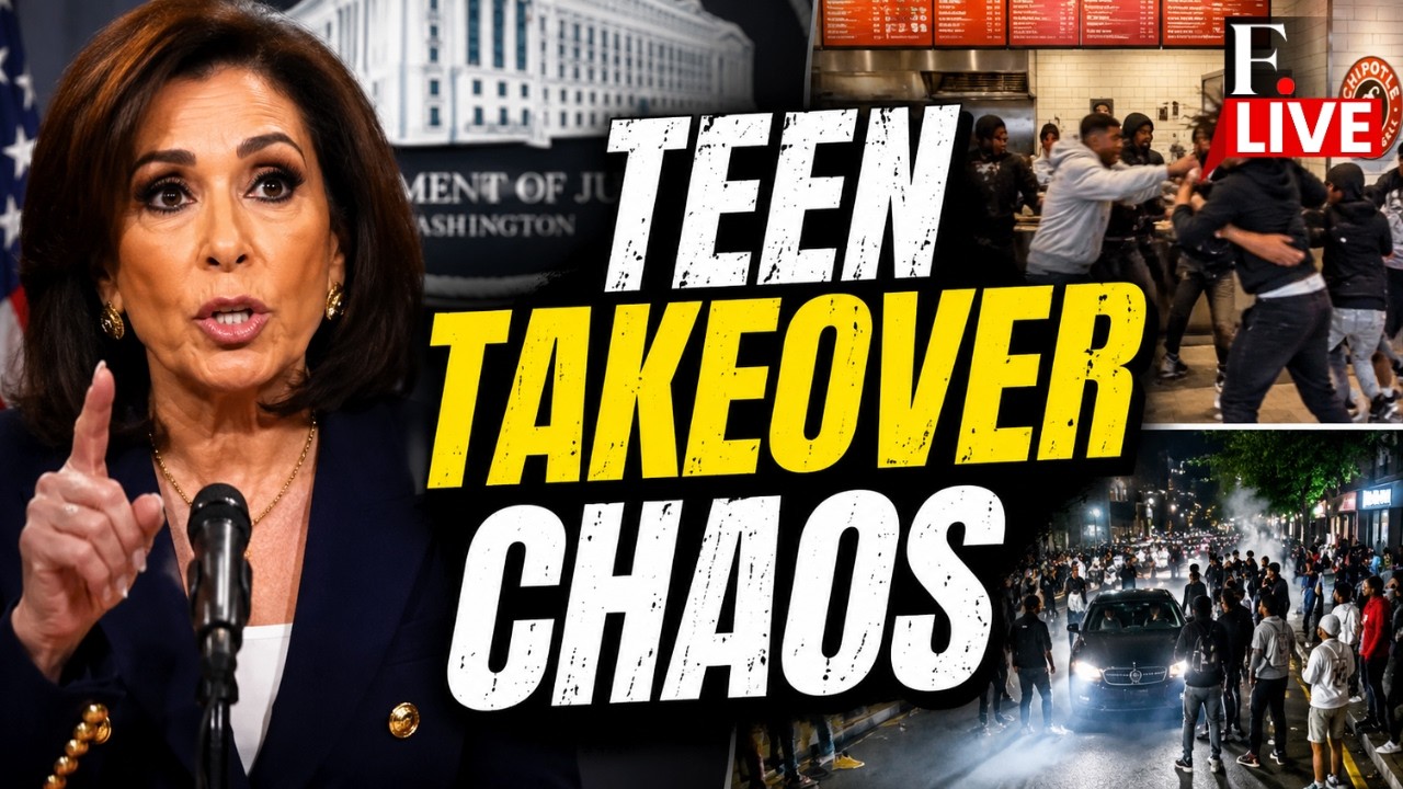 Jeanine Pirro Launches Crackdown After Viral D.C. 'Teen Takeover' Brawls | LIVE