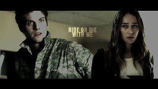 troy otto + alicia clark | « ride or die with me » [3x02]