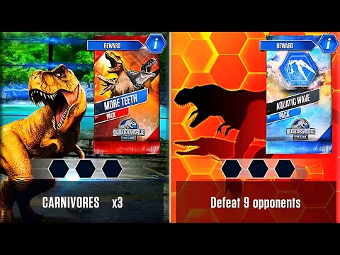MEGALODON VS MEGARCHELON DEFEAT 9 OPPONENTS | JURASSIC WORLD THE GAME