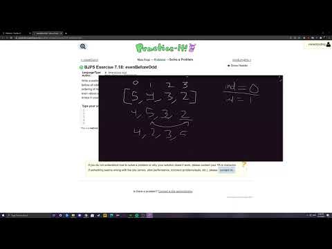 Exercise 7 18 Evenbeforeodd Java Tutorial Practice It