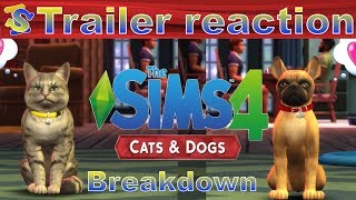 The Sims 4 Cats and Dogs Trailer Reaction Video (Ironic Style)