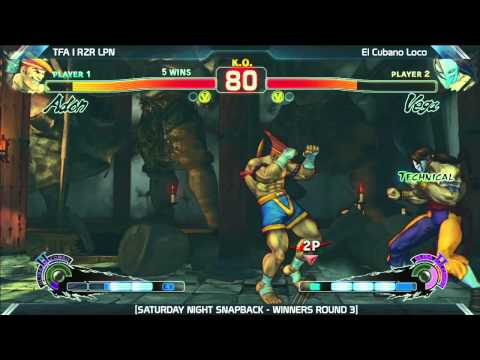 SSF4: El Cubano Loco vs TFA | RZR LPN - Saturday Night Snapback 6.1