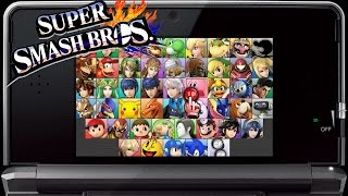 Every Unlockable Character! - Super Smash Bros. (3DS)