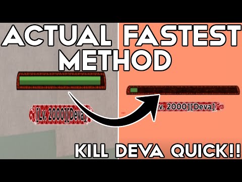 The ACTUAL FASTEST Method To Kill Deva (Pain) Event In Shindo Life | Kill Deva FAST | Shindo Life