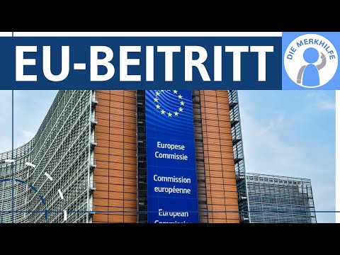 Video Thumbnail: EU-Beitritt - Prozess Mitgliedschaft, Kopenhagener Kriterien, Werte & Ziele Europas einfach erklärt