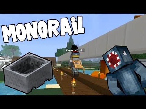 Minecraft - Attack Of The B Team - MONORAIL!! [66]
