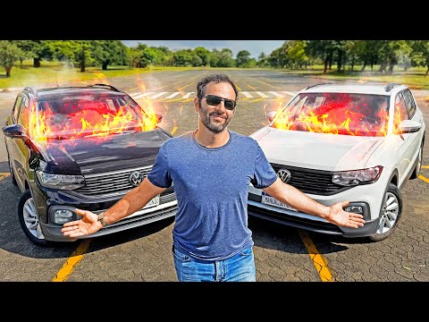 Carro PRETO x BRANCO no SOL: será que ASSAM alguma coisa?