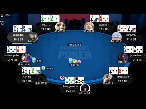 Bounty Builder Series 4-H: $530 botteonpoker | Swaggersorus | jamiedwan21 - Final Table Replay