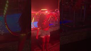 Kaylyn Torres performing to Jump. 80's night Carnival Freedom #cruise