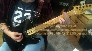 BILLY SQUIER Learn How To Live Guitar Lesson + 80s Rock