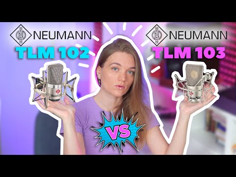 THE BEST BUDGET NEUMANN MIC? TLM103 VS TLM102 | Sound Comparison (Vocal and Guitar)