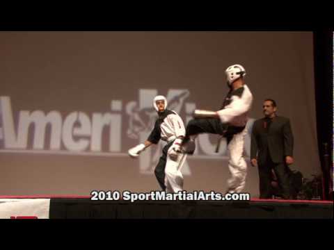 Victor Suarez v Jason Bourelly - Men's pt spar semi-finals - 2010 Amerikick Internationals Finals