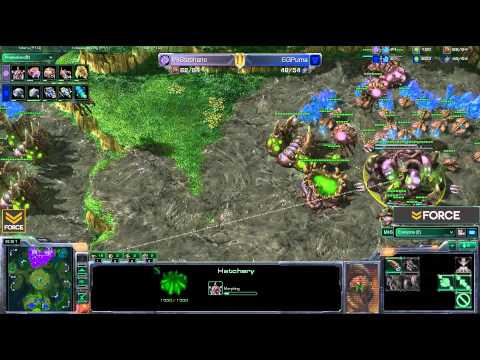 StarCraft 2 - Stephano [Z] vs Puma [T] G1 - Commentary