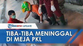 Tukang Parkir yang Tiba-tiba Meninggal di Meja PKL Gegerkan Warga Dekat JPO Pasar Bulu Semarang