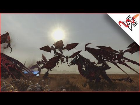 80 ZOMBIE DRAGONS vs 4000 DWARVES - Total War: Warhammer