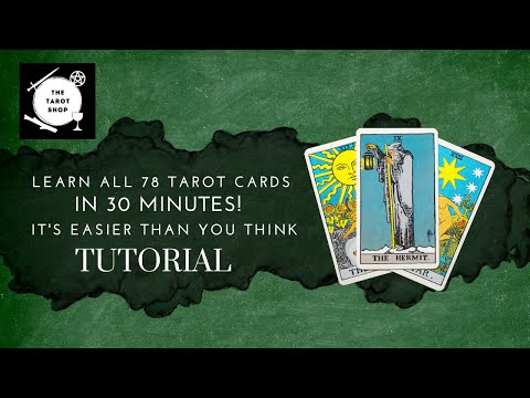 How To Read All 78 Tarot Cards in 30 Minutes!! Easier Than You Think